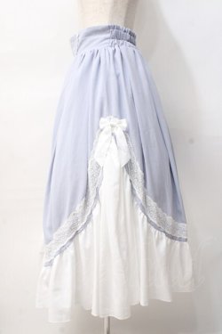 画像2: axes femme kawaii / マリアンヌスカート M サックス Y-25-07-29-102-AX-SK-SZ-ZY