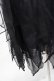 画像4: h.naoto Blood / 異素材切替総柄イレヘムスカート  黒 Y-25-07-29-112-HN-SK-SZ-ZY (4)