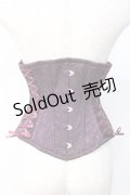 abilletage / ローズサテンコルセット  ワイン Y-25-07-29-119-GO-TO-SZ-ZY