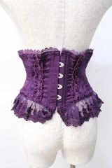 ATELIER PIERROT / Frill Short Corset  パープル Y-25-07-29-120-EL-TO-SZ-ZY