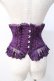 画像1: ATELIER PIERROT / Frill Short Corset  パープル Y-25-07-29-120-EL-TO-SZ-ZY (1)