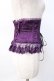 画像2: ATELIER PIERROT / Frill Short Corset  パープル Y-25-07-29-120-EL-TO-SZ-ZY (2)