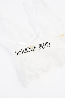 画像3: Moi-meme-Moitie / 十字架チチャーム付きレース手袋  ホワイト Y-25-07-29-019-MO-ZA-SZ-ZY