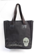 画像1: SHIN&COMPANY / スカルトートバッグ  黒 Y-25-07-29-022-PU-BG-SZ-ZTK019 (1)