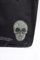 画像4: SHIN&COMPANY / スカルトートバッグ  黒 Y-25-07-29-022-PU-BG-SZ-ZTK019 (4)