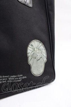 画像5: SHIN&COMPANY / スカルトートバッグ  黒 Y-25-07-29-022-PU-BG-SZ-ZY