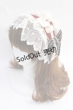 画像1: BABY,THE STARS SHINE BRIGHT / Margarethaカチューシャ  ワイン Y-25-07-29-029-BA-AC-SZ-ZY