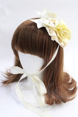 画像1: BABY,THE STARS SHINE BRIGHT / Julietのためのソネット~Romantic Irony入りの恋薬~柄ヘッドドレス  生成 Y-25-07-29-032-BA-AC-SZ-ZY