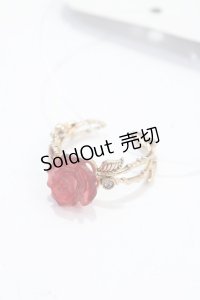 axes femme / FAVミニローズリング  赤 Y-25-07-31-001-AX-AC-SZ-ZY
