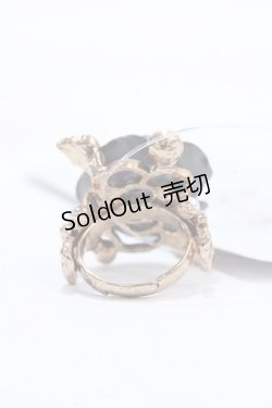 画像3: axes femme / フェイバリットローズリング  黒 Y-25-07-31-004-AX-AC-SZ-ZY