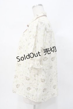 画像2: axes femme POETIQUE / ディズニーバンビ/ブラウス  生成り Y-25-07-31-036-AX-BL-SZ-ZY
