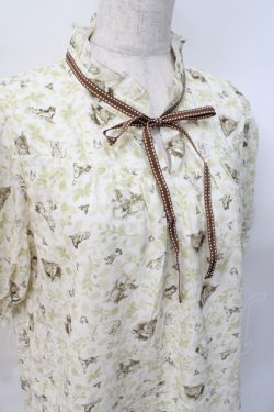 画像4: axes femme POETIQUE / ディズニーバンビ/ブラウス  生成り Y-25-07-31-036-AX-BL-SZ-ZY