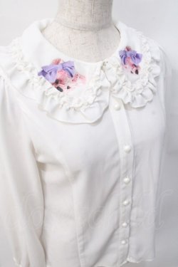 画像4: TRAVAS TOKYO / レディーズブラウス /Frill Collar Blouse F ホワイト Y-25-07-31-041-PU-BL-SZ-ZY
