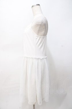 画像2: axes femme / レースインナーキャミワンピース M 生成り Y-25-07-31-047-AX-OP-SZ-ZY