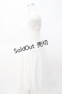 画像2: axes femme / レースインナーキャミワンピース M 生成り Y-25-07-31-047-AX-OP-SZ-ZT119