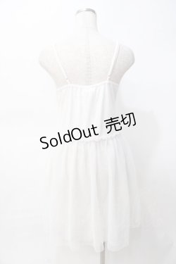 画像3: axes femme / レースインナーキャミワンピース M 生成り Y-25-07-31-047-AX-OP-SZ-ZT119