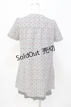 画像3: axes femme / フロッキードットレイヤード風ワンピース M 黒 Y-25-07-31-056-AX-OP-SZ-ZY