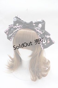 画像1: Angelic Pretty / ドリーミィドールハウスカチューシャ  黒 Y-25-07-31-009-AP-AC-SZ-ZY
