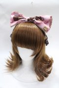 Angelic Pretty / Bear’s Chocolaterieカチューシャ  ピンク Y-25-07-31-010-AP-AC-SZ-ZY