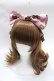 画像1: Angelic Pretty / Bear’s Chocolaterieカチューシャ  ピンク Y-25-07-31-010-AP-AC-SZ-ZY (1)