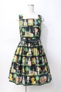 Jane Marple / Puss in Bootsのスクエアドレス M 黒 Y-25-07-31-069-JM-OP-SZ-ZY