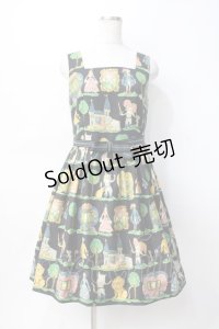 Jane Marple / Puss in Bootsのスクエアドレス M 黒 Y-25-07-31-069-JM-OP-SZ-ZY