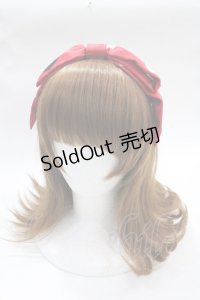 Angelic Pretty / Dolly Heartカチューシャ  赤 Y-25-07-31-011-AP-AC-SZ-ZY