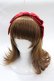 画像1: Angelic Pretty / Dolly Heartカチューシャ  赤 Y-25-07-31-011-AP-AC-SZ-ZY (1)