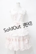 BABY,THE STARS SHINE BRIGHT / パティシエールジャンパースカート  ピンク Y-25-07-31-085-BA-OP-SZ-ZY