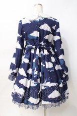 画像3: Angelic Pretty / Misty Skyワンピース  紺 Y-25-07-31-087-AP-OP-SZ-ZY (3)