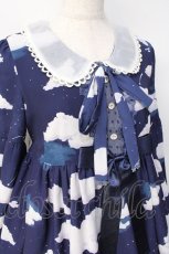 画像4: Angelic Pretty / Misty Skyワンピース  紺 Y-25-07-31-087-AP-OP-SZ-ZY (4)
