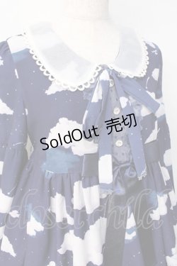 画像4: Angelic Pretty / Misty Skyワンピース  紺 Y-25-07-31-087-AP-OP-SZ-ZY