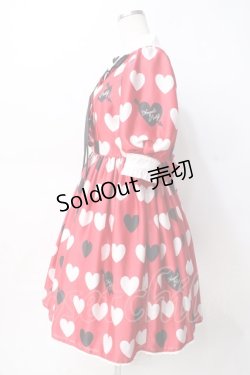 画像2: Angelic Pretty / Dolly Heartワンピース  赤 Y-25-07-31-088-AP-OP-SZ-ZY