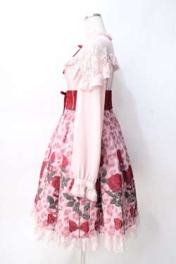 画像2: Angelic Pretty / Rebecca Leopardワンピース  ピンク Y-25-07-31-089-AP-OP-SZ-ZY
