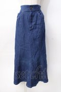 axes femme POETIQUE / サイドプリーツデニムスカート  デニム Y-25-07-31-098-AX-PA-SZ-ZY