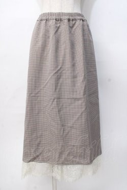 画像3: axes femme / リバーシブルレーススカート  生成り Y-25-07-31-101-AX-SK-SZ-ZY