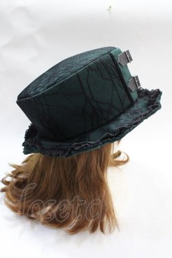 画像4: ALICE and the PIRATES / 蜘蛛の巣レースハット  グリーン Y-25-07-31-013-PA-AC-SZ-ZY