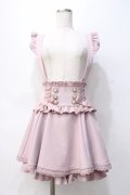 LIZ LISA / レースアップサスペンダー付スカパン 0 ピンク Y-25-07-31-112-LO-PA-SZ-ZY