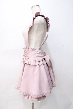 画像2: LIZ LISA / レースアップサスペンダー付スカパン 0 ピンク Y-25-07-31-112-LO-PA-SZ-ZY