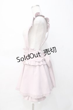 画像2: LIZ LISA / レースアップサスペンダー付スカパン 0 ピンク Y-25-07-31-112-LO-PA-SZ-ZY
