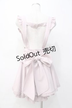 画像3: LIZ LISA / レースアップサスペンダー付スカパン 0 ピンク Y-25-07-31-112-LO-PA-SZ-ZY