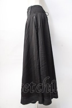 画像2: Ozz Croce / コルセットデザインロングスカート  黒 Y-25-07-31-113-OO-SK-AS-ZY