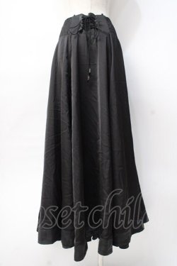 画像3: Ozz Croce / コルセットデザインロングスカート  黒 Y-25-07-31-113-OO-SK-AS-ZY