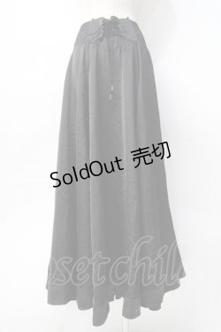 画像3: Ozz Croce / コルセットデザインロングスカート  黒 Y-25-07-31-113-OO-SK-AS-ZS