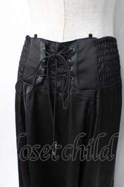 画像4: Ozz Croce / コルセットデザインロングスカート  黒 Y-25-07-31-113-OO-SK-AS-ZY