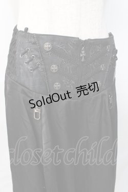 画像5: Ozz Croce / コルセットデザインロングスカート  黒 Y-25-07-31-113-OO-SK-AS-ZS