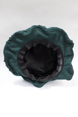 画像6: ALICE and the PIRATES / 蜘蛛の巣レースハット  グリーン Y-25-07-31-013-PA-AC-SZ-ZY