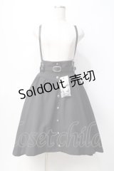 MIHO MATSUDA / スカート・リデル M ブラック Y-25-07-31-116-GO-SK-SZ-ZY