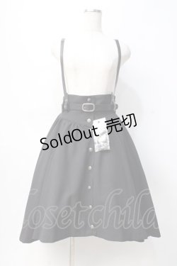 画像1: MIHO MATSUDA / スカート・リデル M ブラック Y-25-07-31-116-GO-SK-SZ-ZY