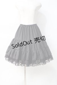 MIHO MATSUDA / スカート・エニー  ブラック Y-25-07-31-118-GO-SK-SZ-ZY